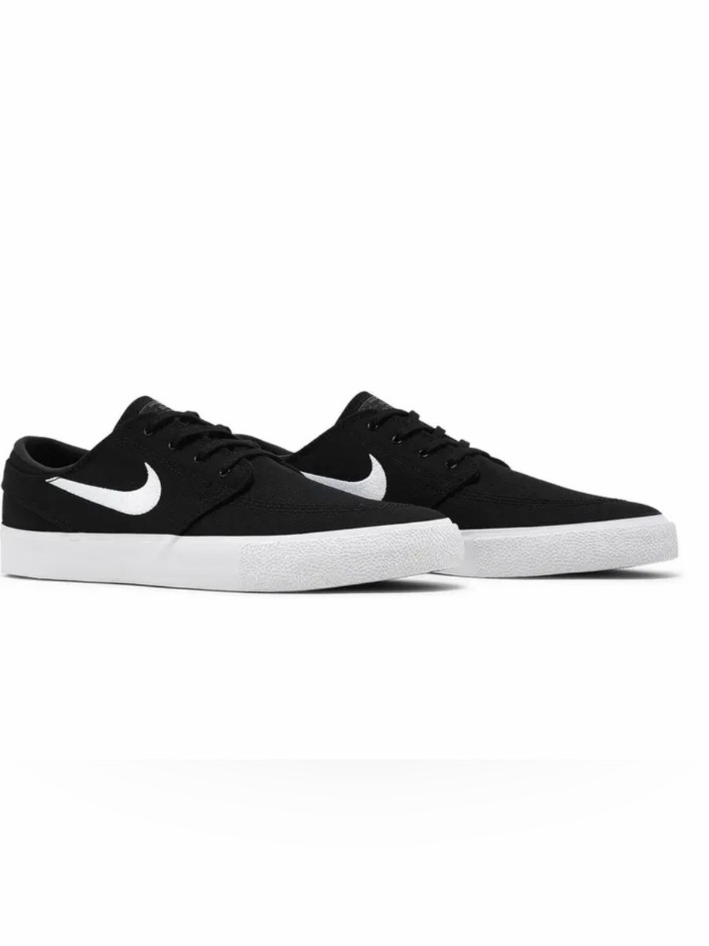 Nike SB Zoom Stefan Janoski Shoes Men’s Sz 7.5 Black Canvas AR7718-001